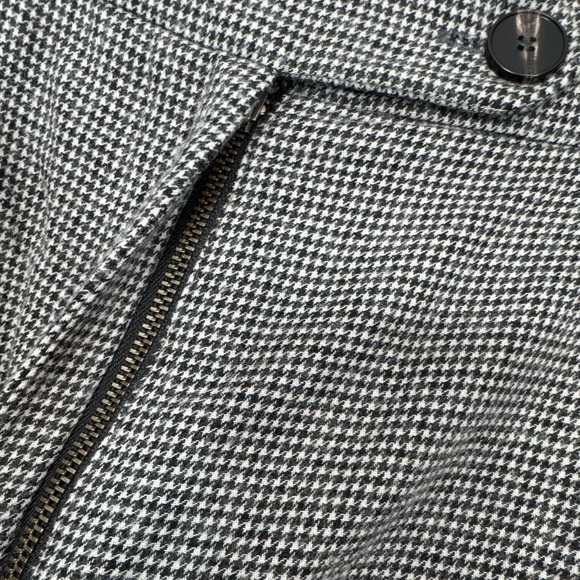 TOAST Plaid Wool Pleat Front Houndstooth Trousers UK Size 16 US Size 12 XL - Picture 12 of 14